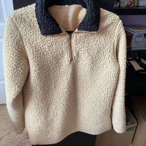 Two tone Sherpa jacket